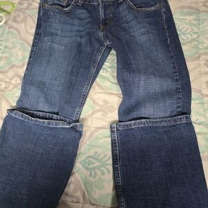 Levi's Dark Blue Flare Jeans